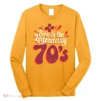 Born In The Legendary 70's Long Sleeve Shirt thumb 0