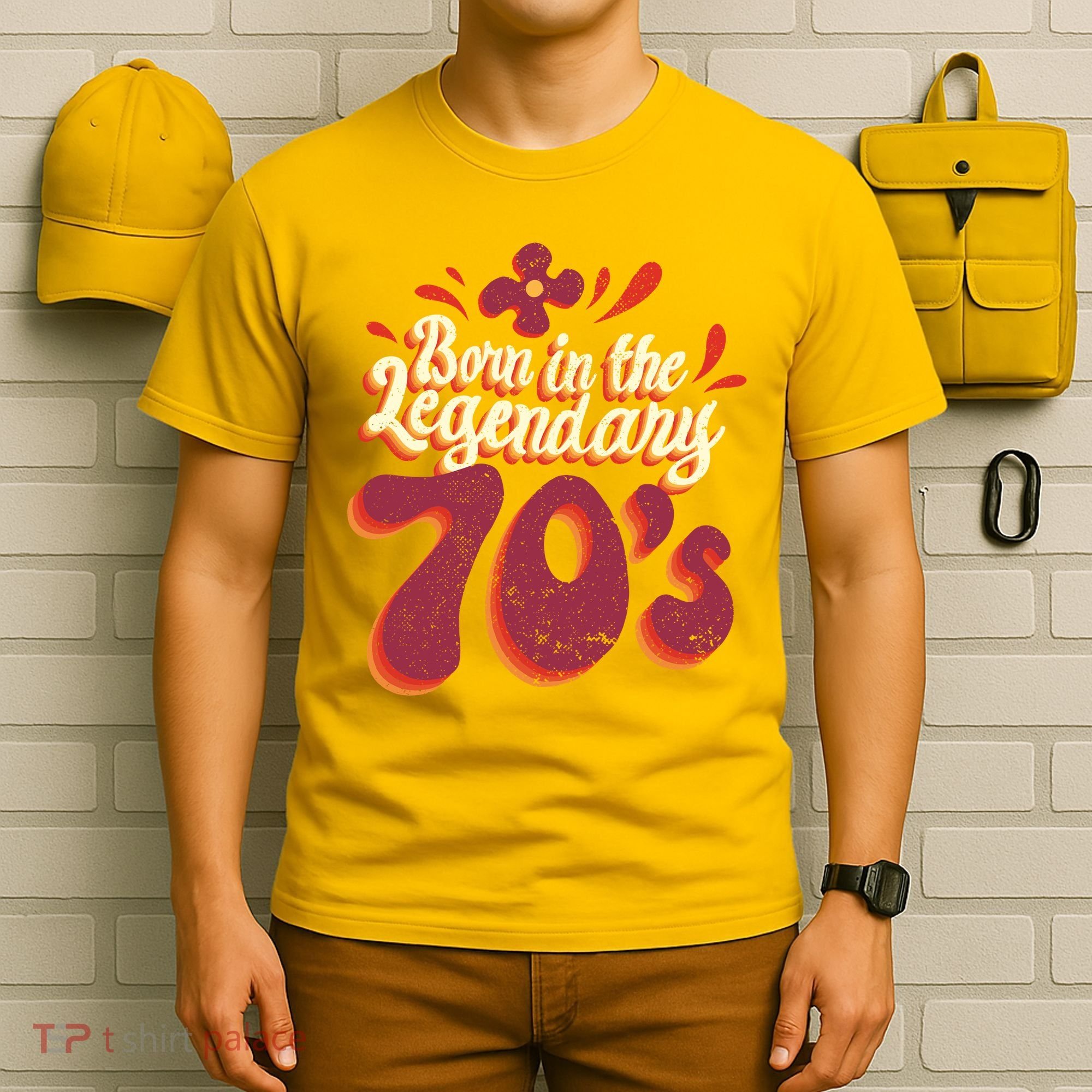 Born In The Legendary 70's T-Shirt