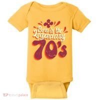 Born In The Legendary 70's Baby Bodysuit thumb 0