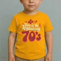 Born In The Legendary 70's Toddler T-Shirt thumb 2