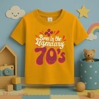 Born In The Legendary 70's Toddler T-Shirt thumb 3