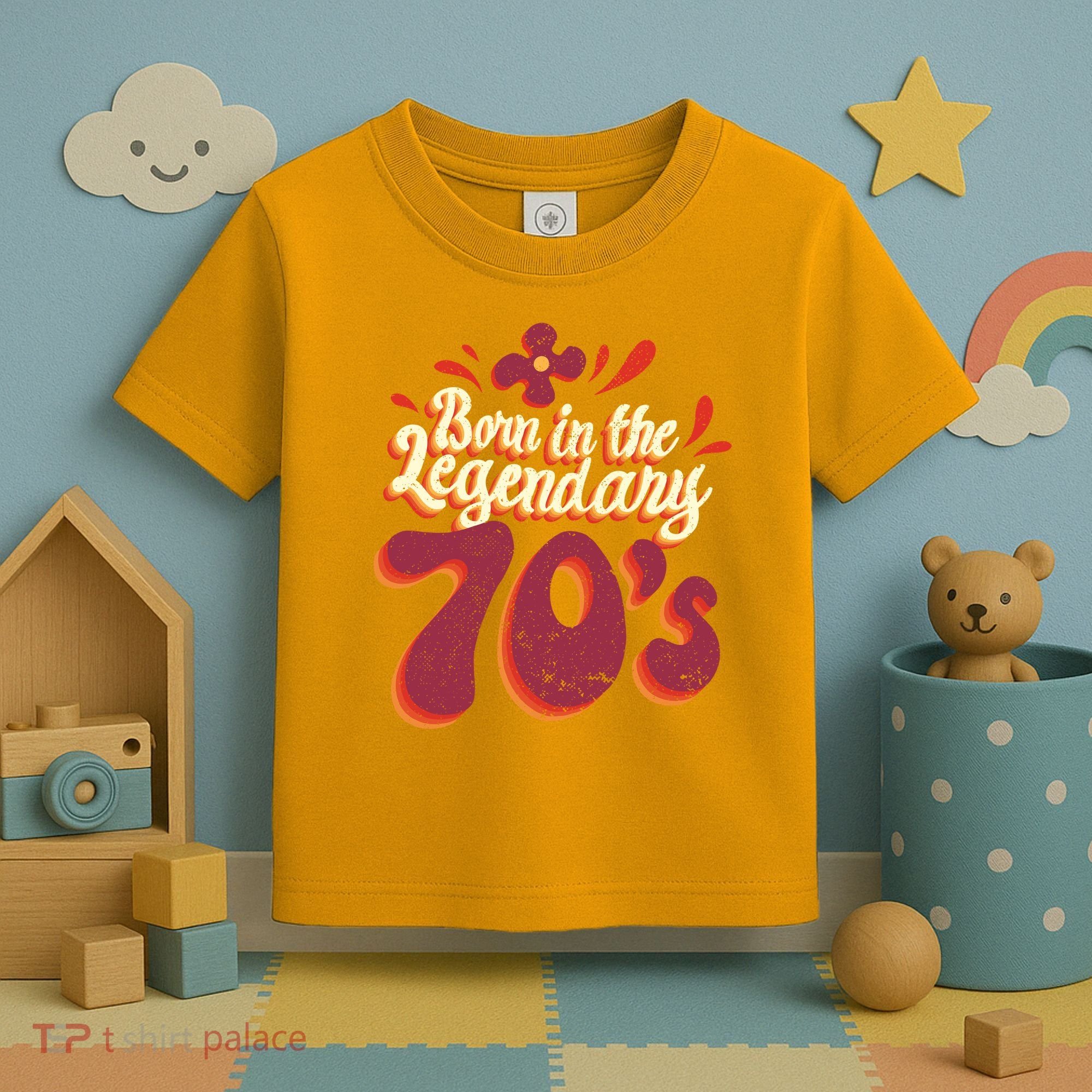 Born In The Legendary 70's Toddler T-Shirt