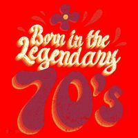 Born In The Legendary 70's Santa Hat thumb 1