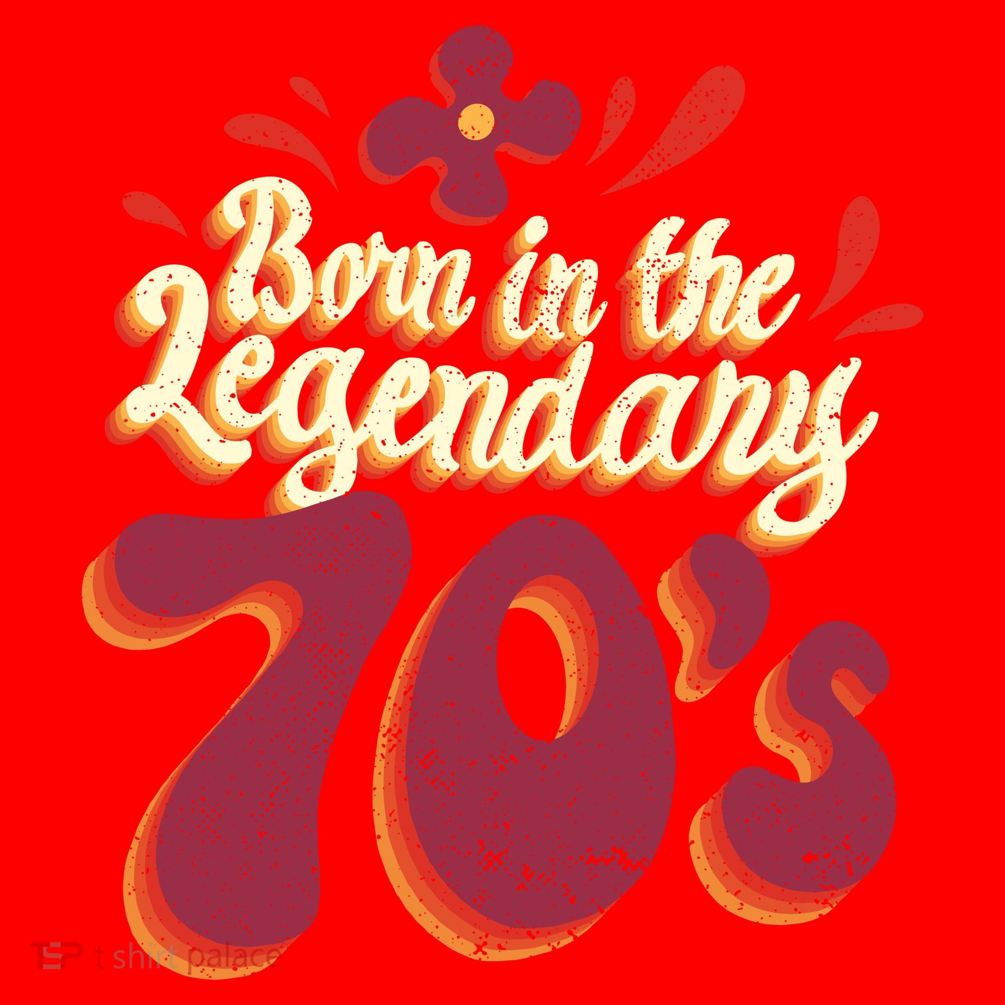 Born In The Legendary 70's Santa Hat