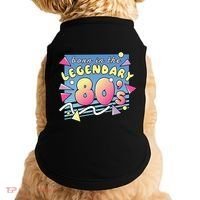 Born In The Legendary 80s Doggie Tank thumb 0