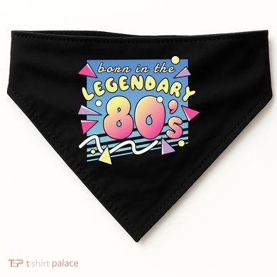 Born In The Legendary 80s USA-Made Doggie Bandana