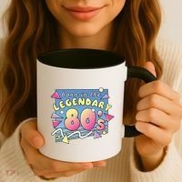 Born In The Legendary 80s Coffee Mug thumb 3