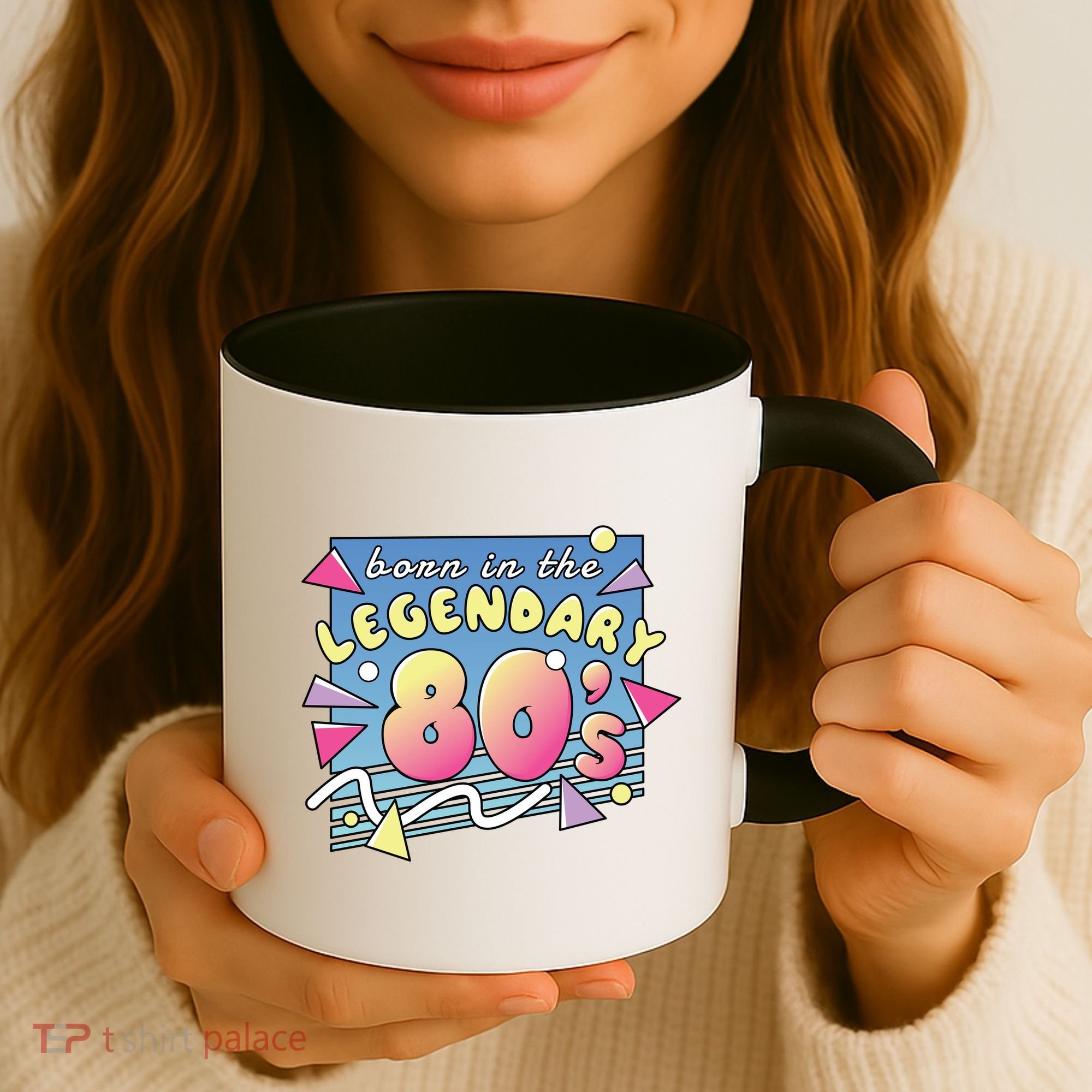 Born In The Legendary 80s Coffee Mug