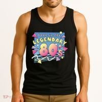 Born In The Legendary 80s Tank Top thumb 3