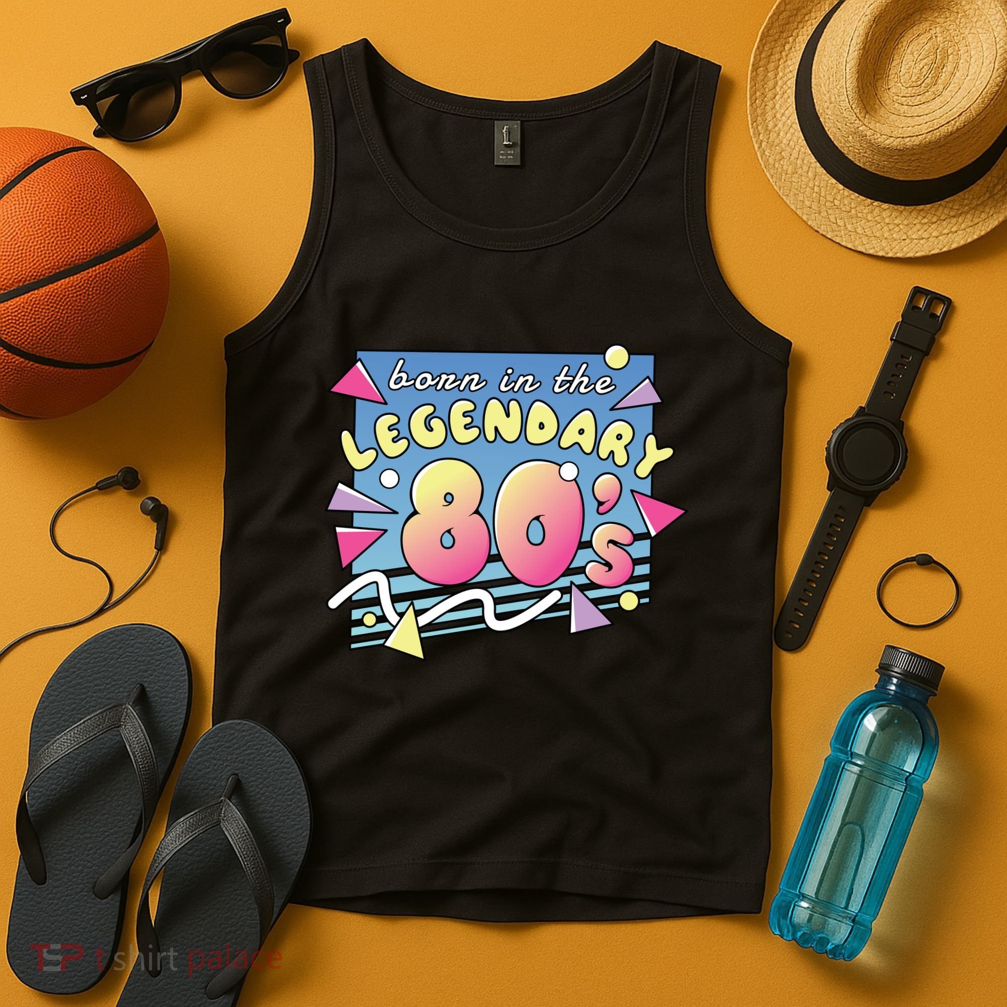 Born In The Legendary 80s Tank Top