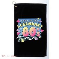 Born In The Legendary 80s Golf Towel thumb 0