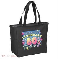 Born In The Legendary 80s Tote Bag thumb 2