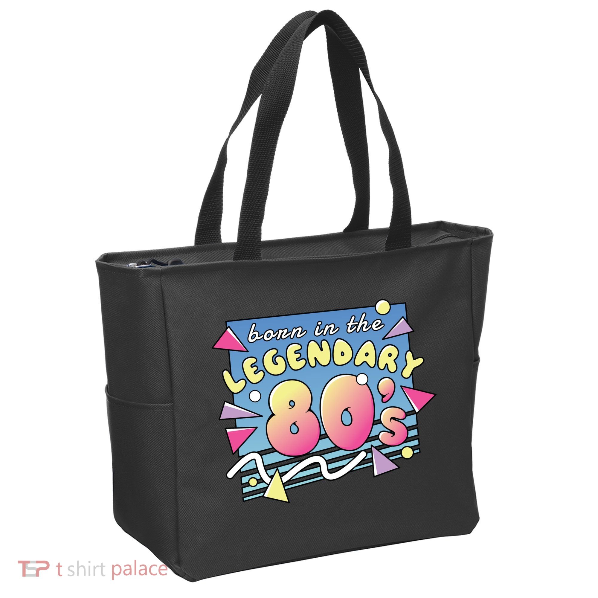 Born In The Legendary 80s Tote Bag