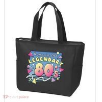 Born In The Legendary 80s Tote Bag thumb 3