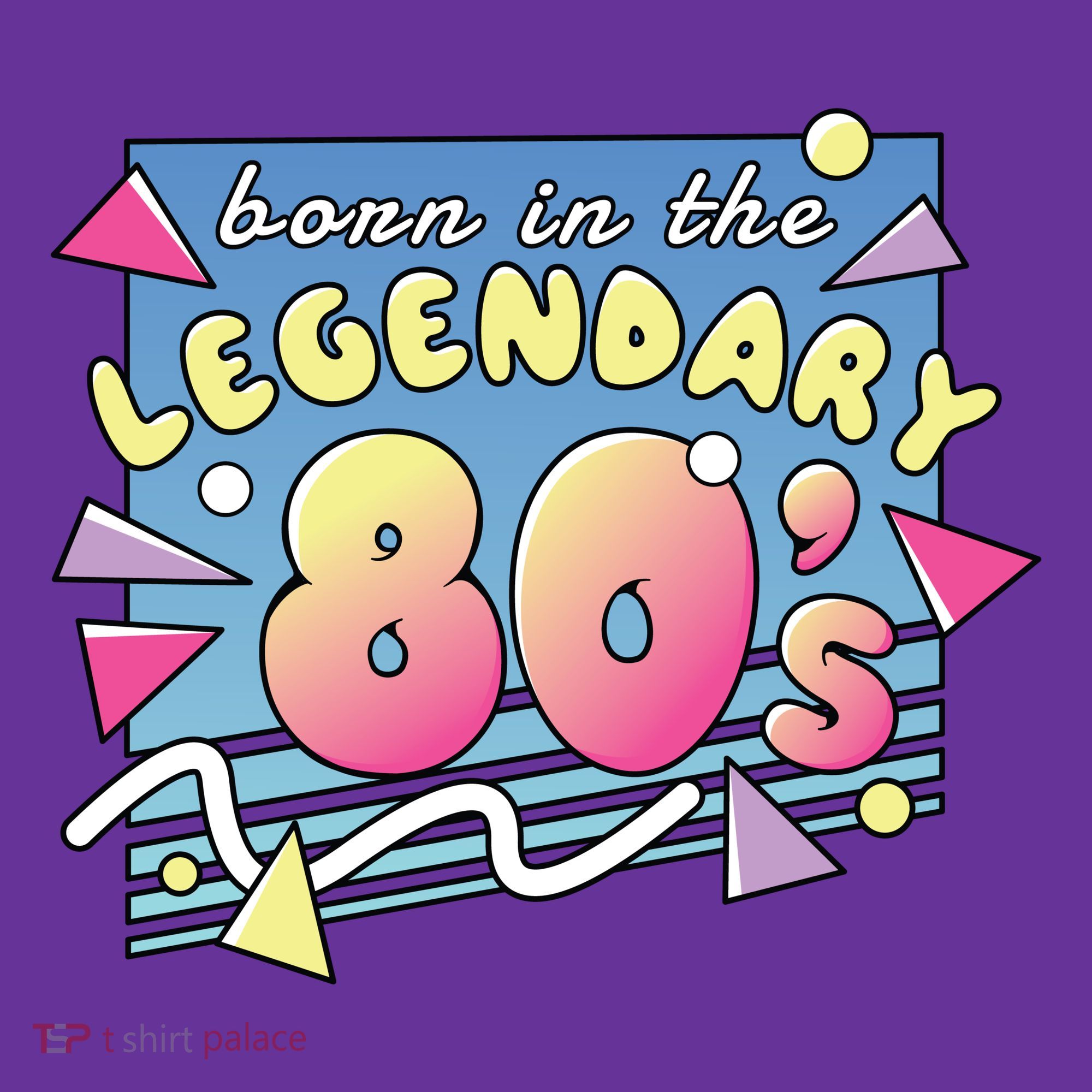 Born In The Legendary 80s Toddler Hoodie