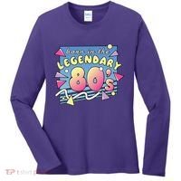 Born In The Legendary 80s Women's Long Sleeve Shirt thumb 0