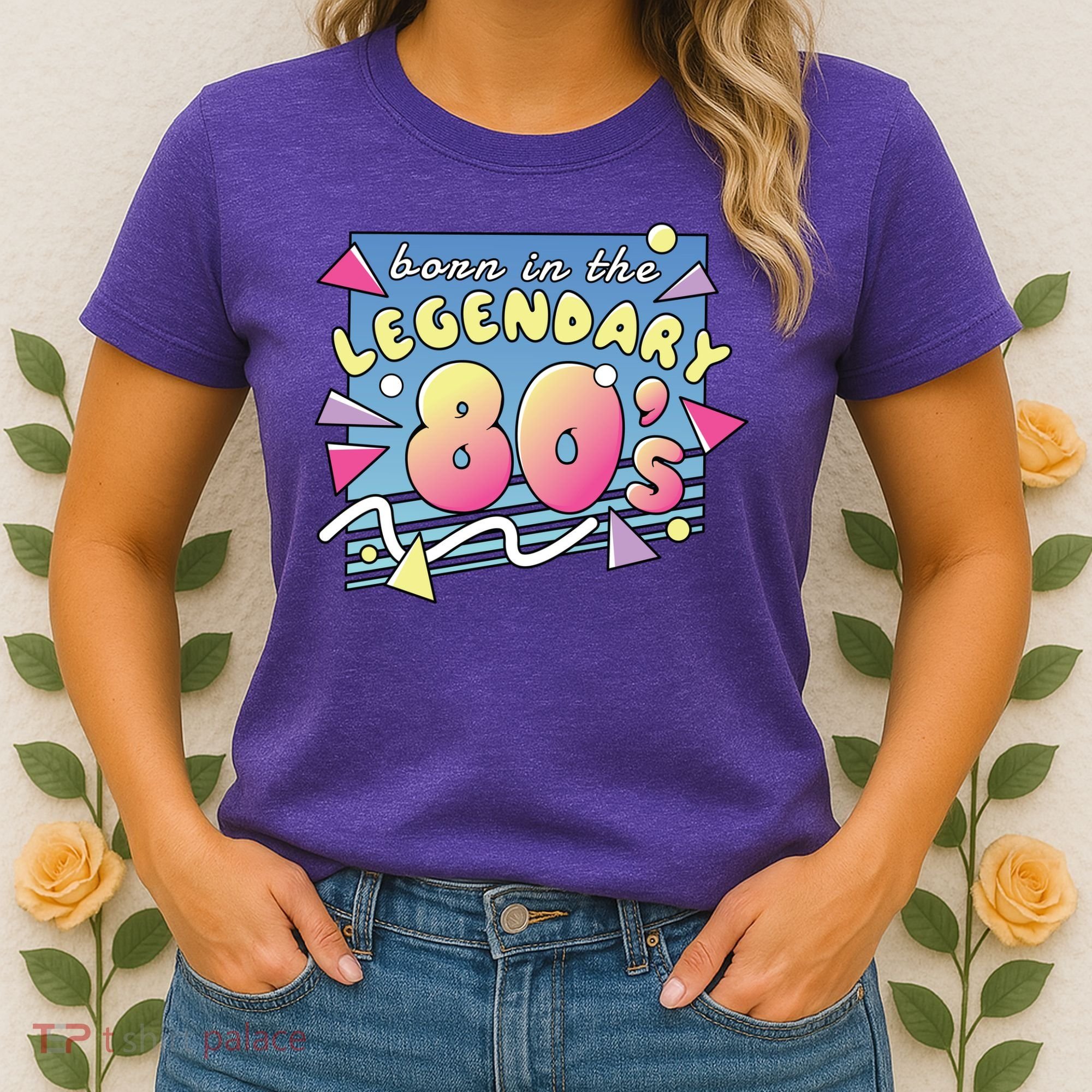 Born In The Legendary 80s Women's T-Shirt