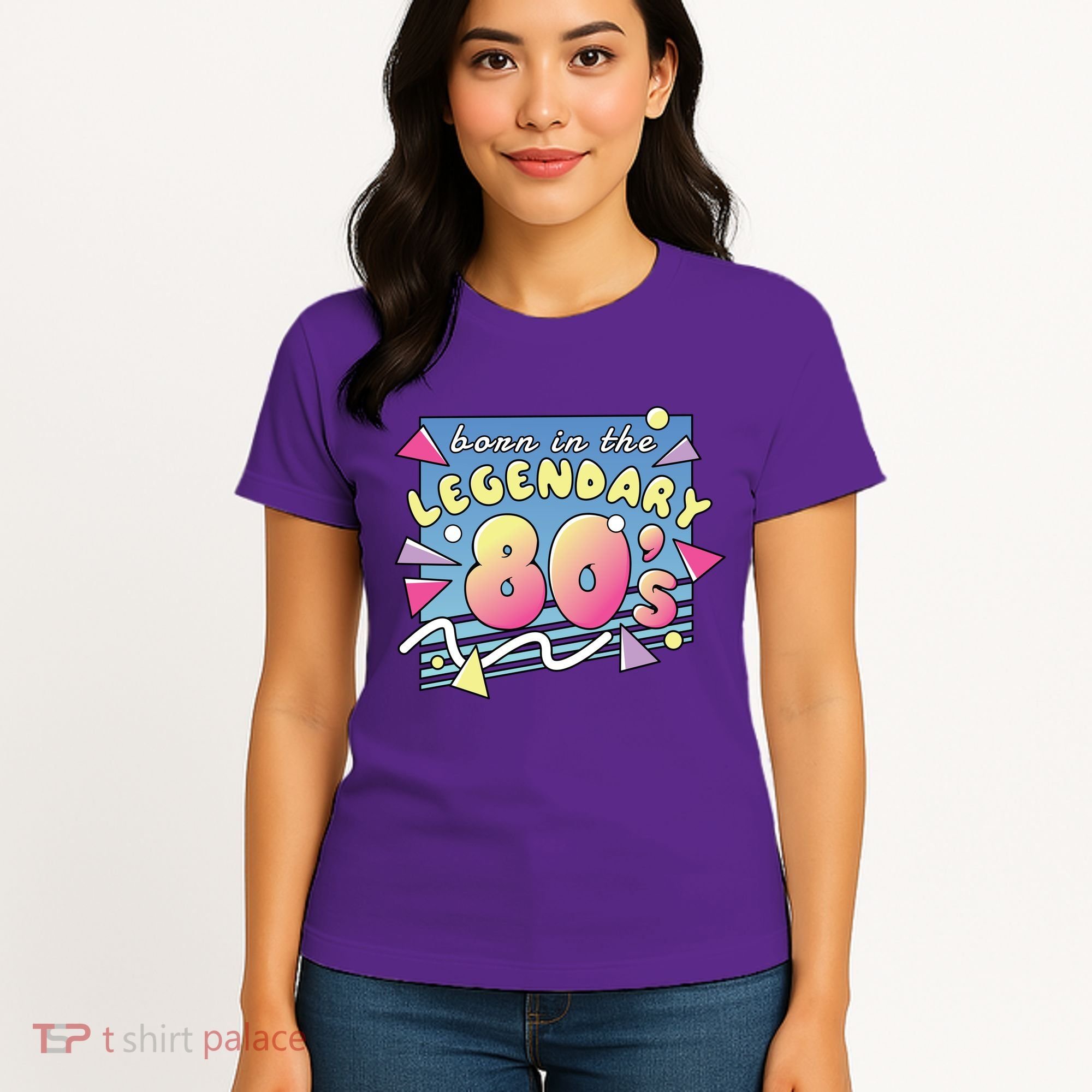 Born In The Legendary 80s Women's T-Shirt