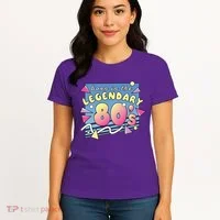 Born In The Legendary 80s Women's T-Shirt thumb 4
