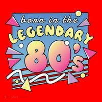 Born In The Legendary 80s Santa Hat thumb 1