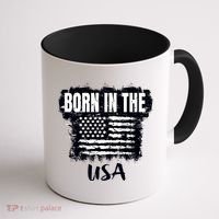 Born In The USA Coffee Mug thumb 1