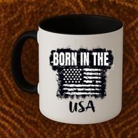 Born In The USA Coffee Mug thumb 2