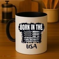 Born In The USA Coffee Mug thumb 4