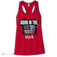 Born In The USA Women's Tank Top thumb 0