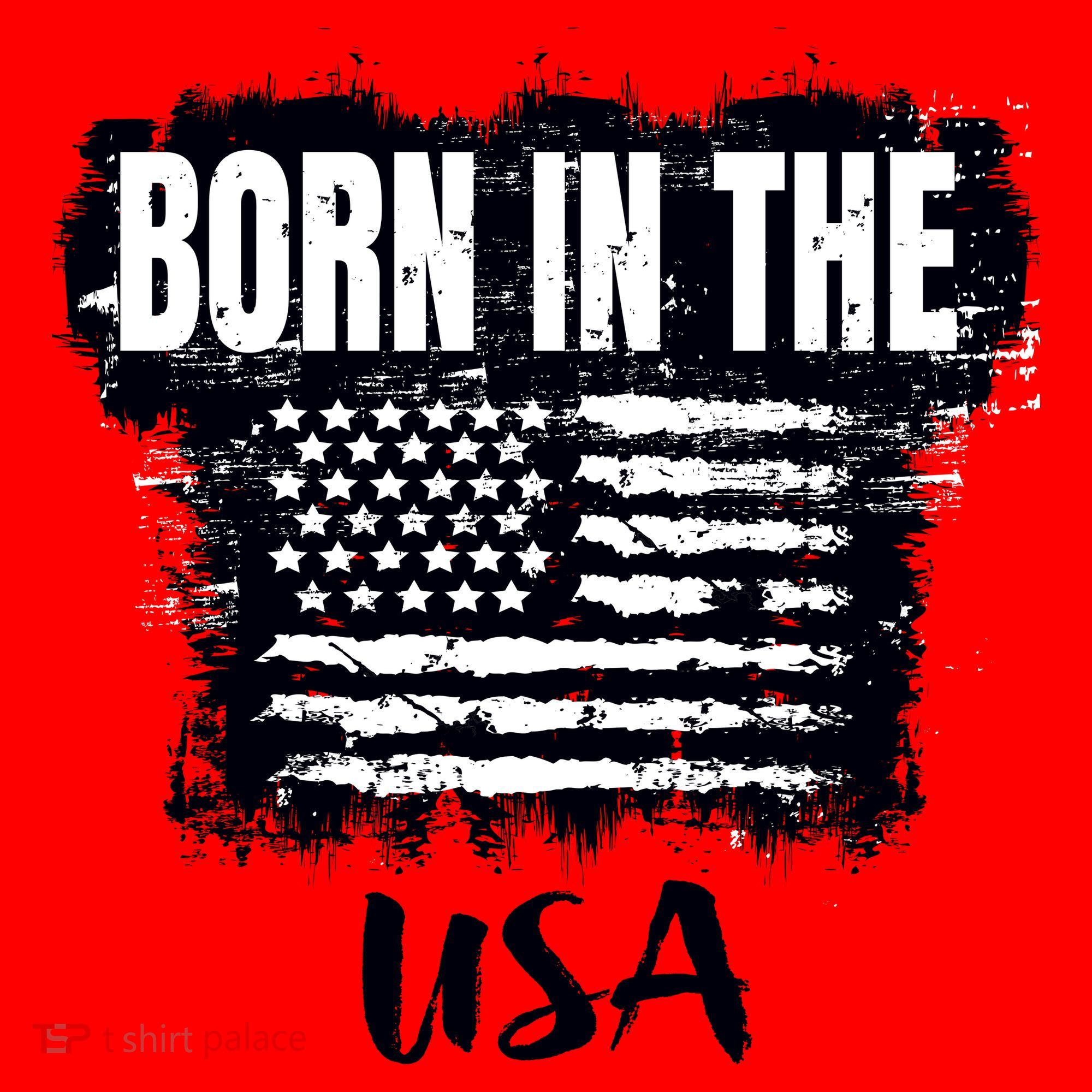 Born In The USA Santa Hat
