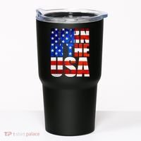 Born In The USA Flag Tumbler thumb 0