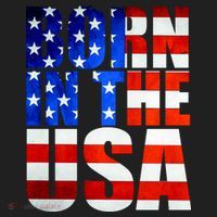 Born In The USA Flag Tumbler thumb 3