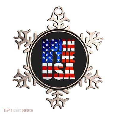 Born In The USA Flag Ornament
