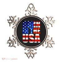 Born In The USA Flag Ornament thumb 0