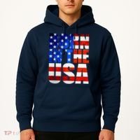 Born In The USA Flag Hoodie thumb 2