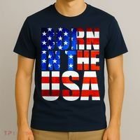 Born In The USA Flag T-Shirt thumb 3