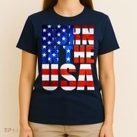 Born In The USA Flag T-Shirt thumb 4