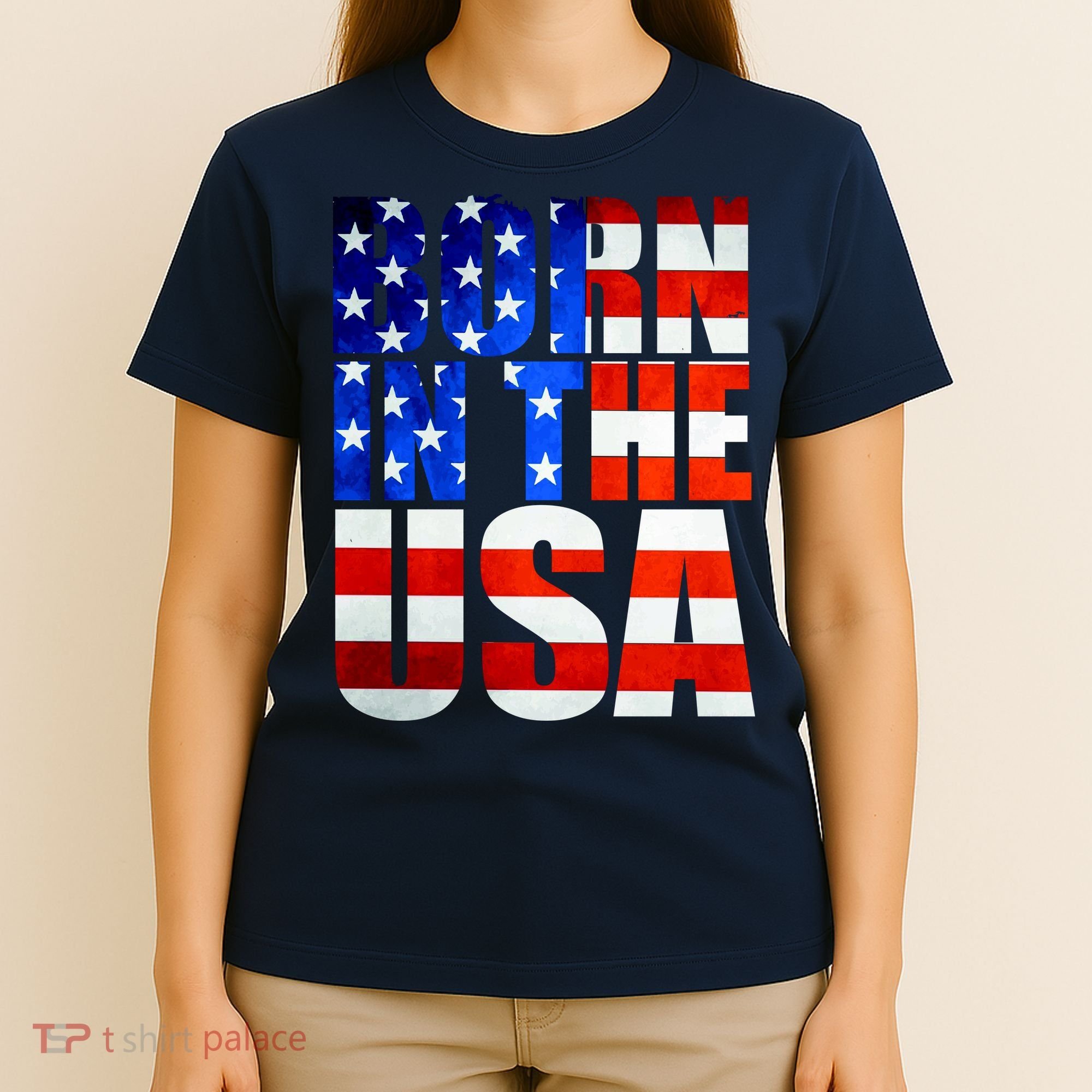 Born In The USA Flag T-Shirt
