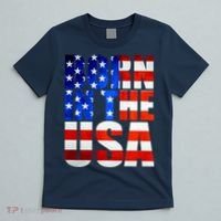 Born In The USA Flag T-Shirt thumb 5