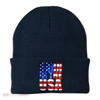 Born In The USA Flag Beanie thumb 0