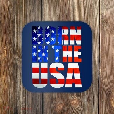 Born In The USA Flag Coaster