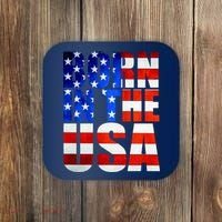 Born In The USA Flag Coaster thumb 0