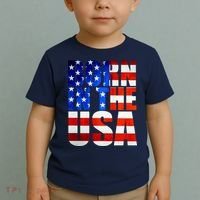 Born In The USA Flag Toddler T-Shirt thumb 2