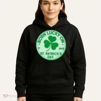 Born Lucky On St. Patrick's Day Hoodie thumb 5