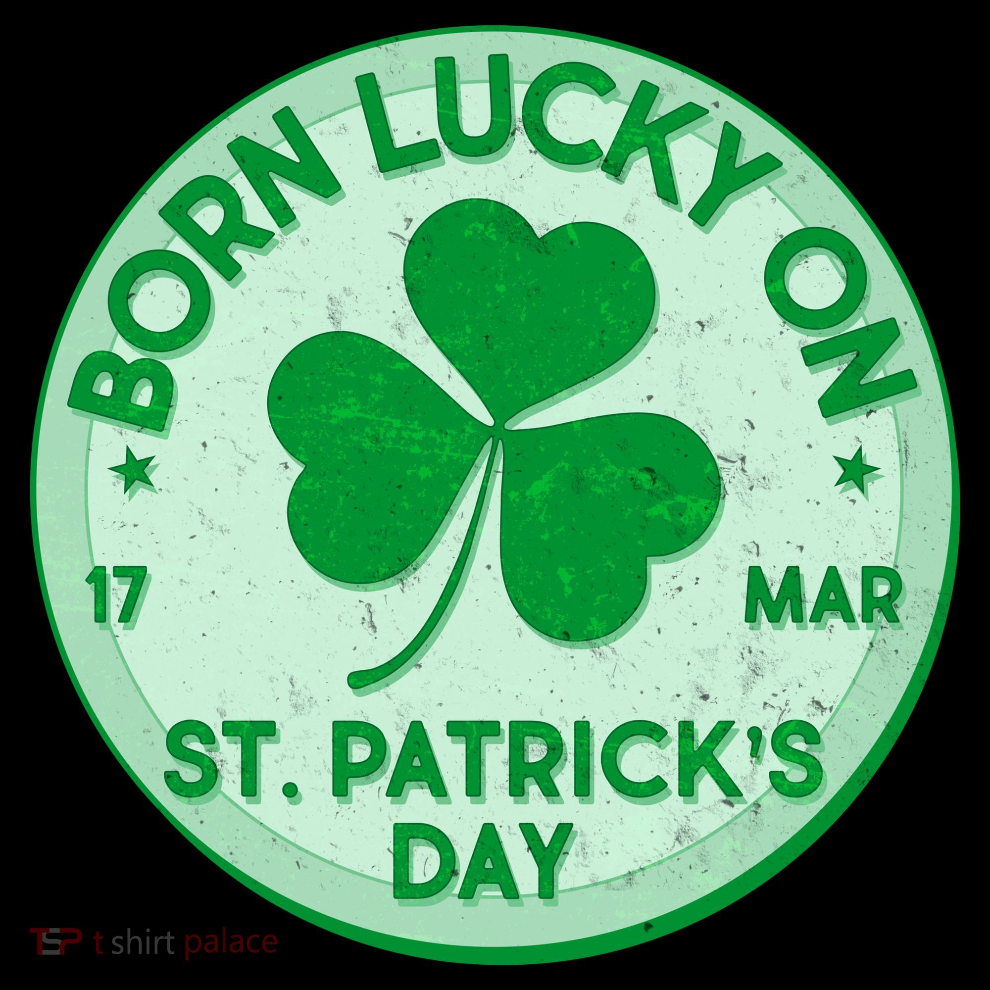 Born Lucky On St. Patrick's Day Sweatshirt
