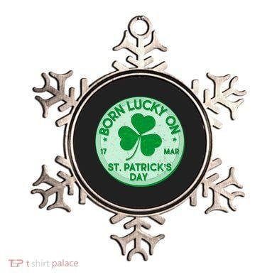 Born Lucky On St. Patrick's Day Ornament