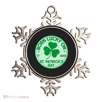 Born Lucky On St. Patrick's Day Ornament