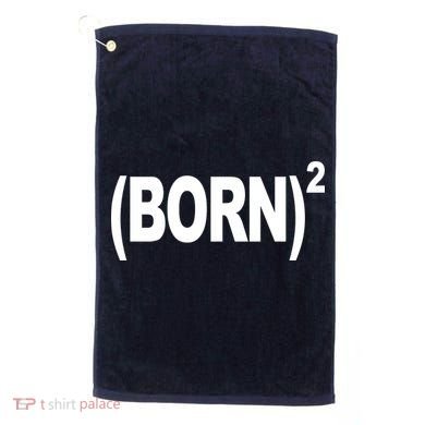 Born squared Golf Towel
