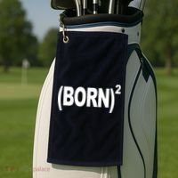 Born squared Golf Towel thumb 2