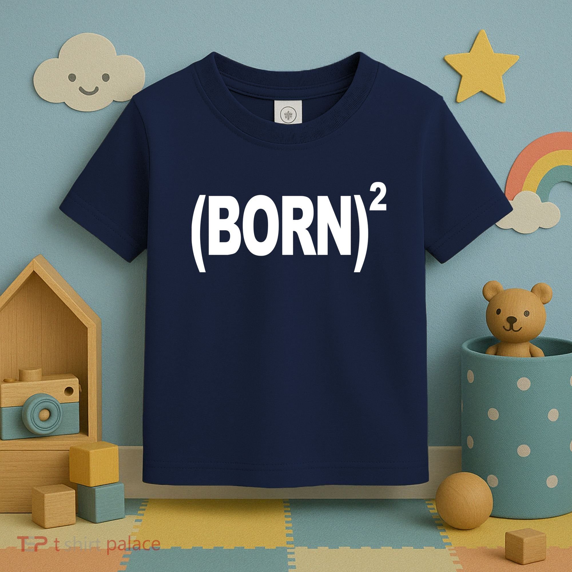 Born squared Toddler T-Shirt