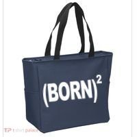 Born squared Tote Bag thumb 2